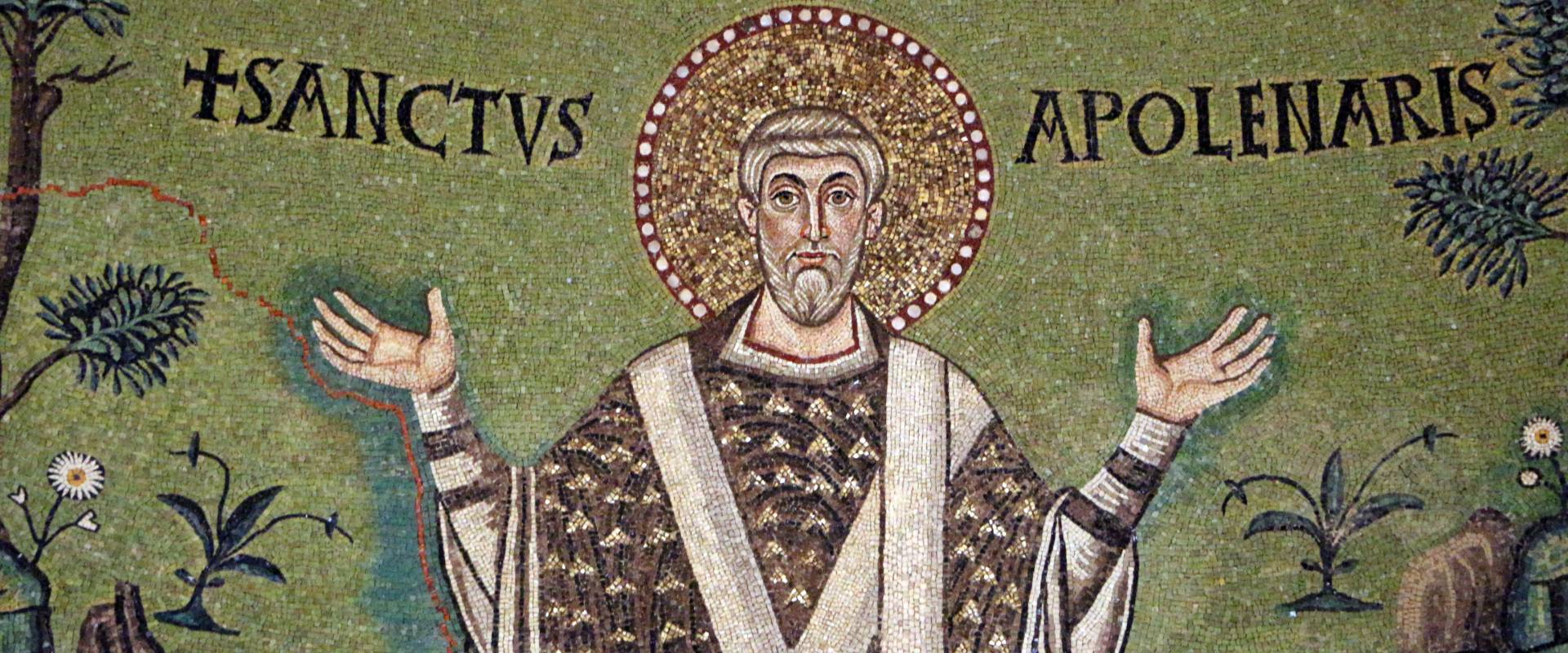 Sant'apollinare in classe, mosaici del catino, trasfigurazione simbolica, VI secolo, 16 s. apollinare foto di Sailko